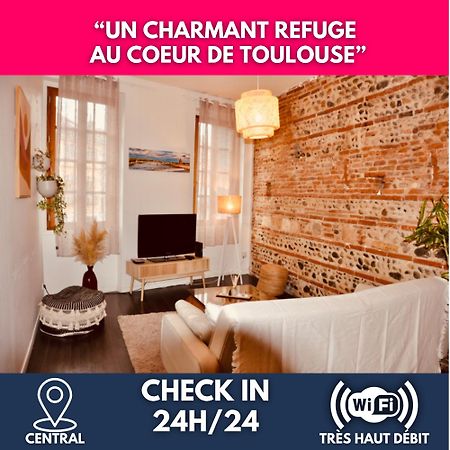 Le Charme D'Arnaud Hypercentre Wifi Accueil Gratuit H24 Appartement Toulouse Buitenkant foto