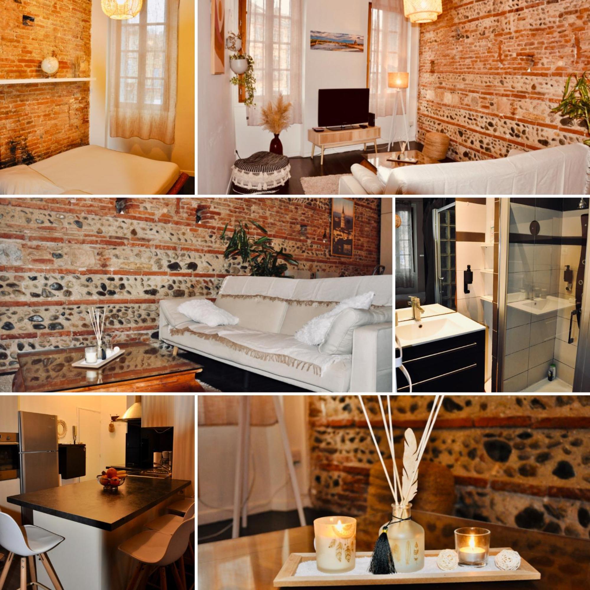 Le Charme D'Arnaud Hypercentre Wifi Accueil Gratuit H24 Appartement Toulouse Buitenkant foto
